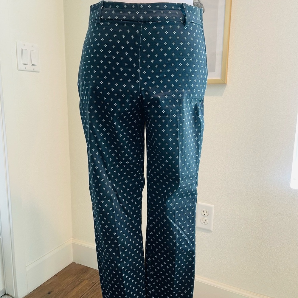 Men's Blue Patterned Pants